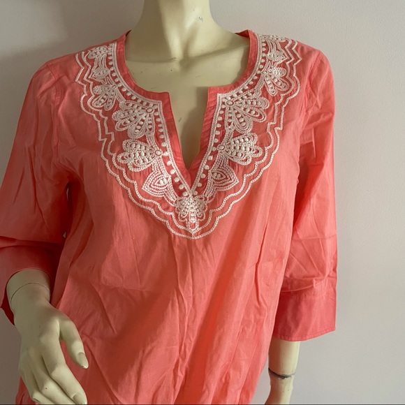 Theory embroidered tunic - Picture 2 of 11